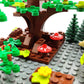 ZHX Garden Park Building Block Parts Botanical Scenery Accessories Plant Set Building Bricks Toy Trees Flowers Compatible All Major Brands (Without