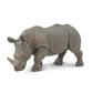 Safari Ltd. White Rhino Toy Figurine - Realistic, Hand-Painted 5.75" Model Figure - Safe, Educational Toy for Boys, Girls & Kids Ages 3+