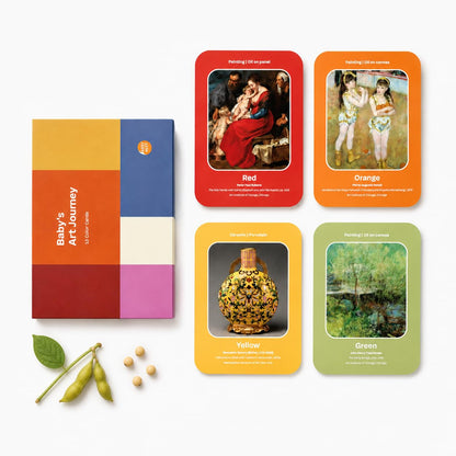 Baby Flash Cards - 13 Real Museum Masterpieces, Baby's First Art Collection