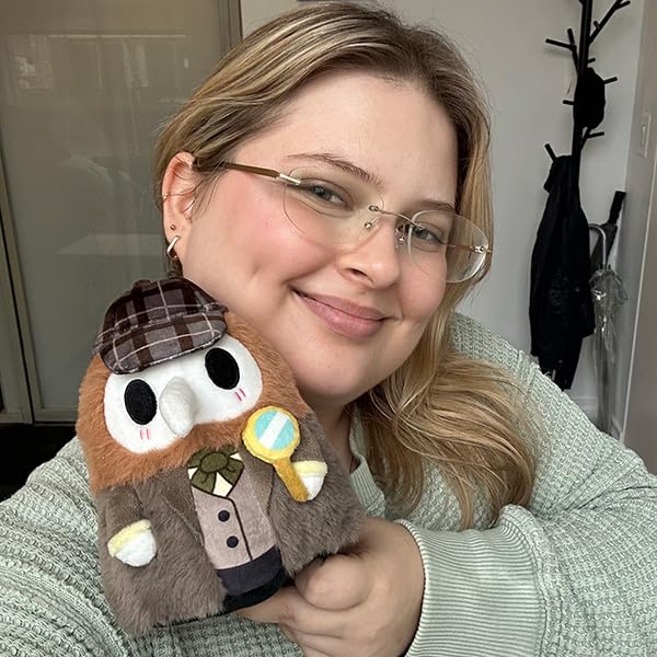 Squishable - Alter Egos Series 11: Plague Doctor Detective - Alter Ego Collection - 7 in - Soft Toy Collectible Stuffed Animal - Beans