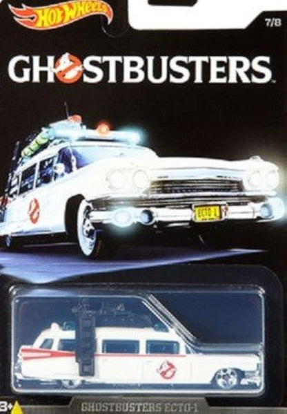 Hot Wheels Ghostbusters Series Exclusive 7/8 ECTO-1 Die-Cast Car