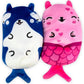Cats vs Pickles - Swimmy - Key West Kitty, Finely, Willy, & Walter - 4-Pack - 4" Cute Cuddly Collectible Bean Plush Toy - are You Team Cat or Team