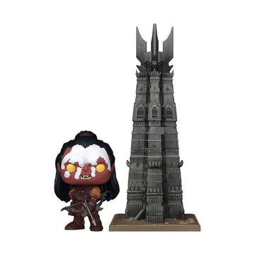 Funko Pop! Town: The Lord of The Rings - Lurtz with Orthanc - Collectable Vinyl Figure - Gift Idea - Official Merchandise - Toys for Kids & Adults