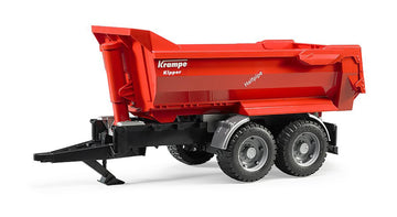 Bruder 02225 Krampe Tandem Halfpipe Tipping Trailer
