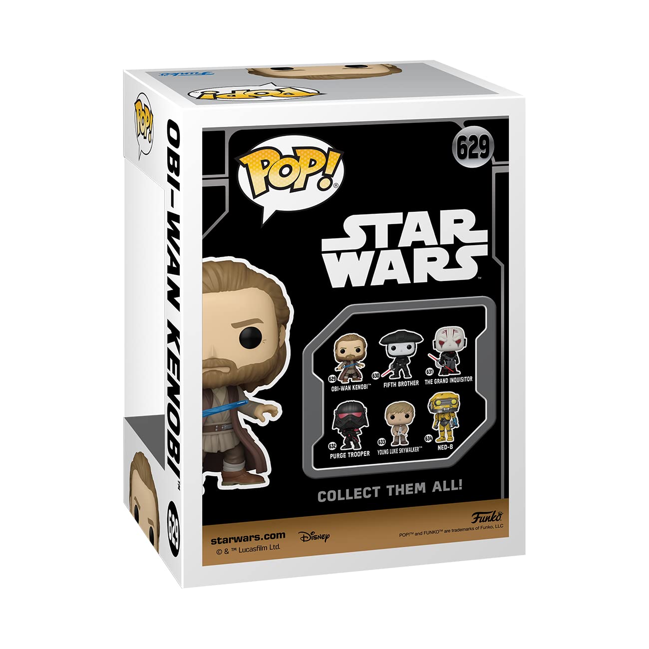 Funko POP! Vinyl: OBI-Wan Kenobi Battle Pose - Jasper - Star Wars - Collectable Vinyl Figure - Gift Idea - Official Merchandise - for Kids & Adults