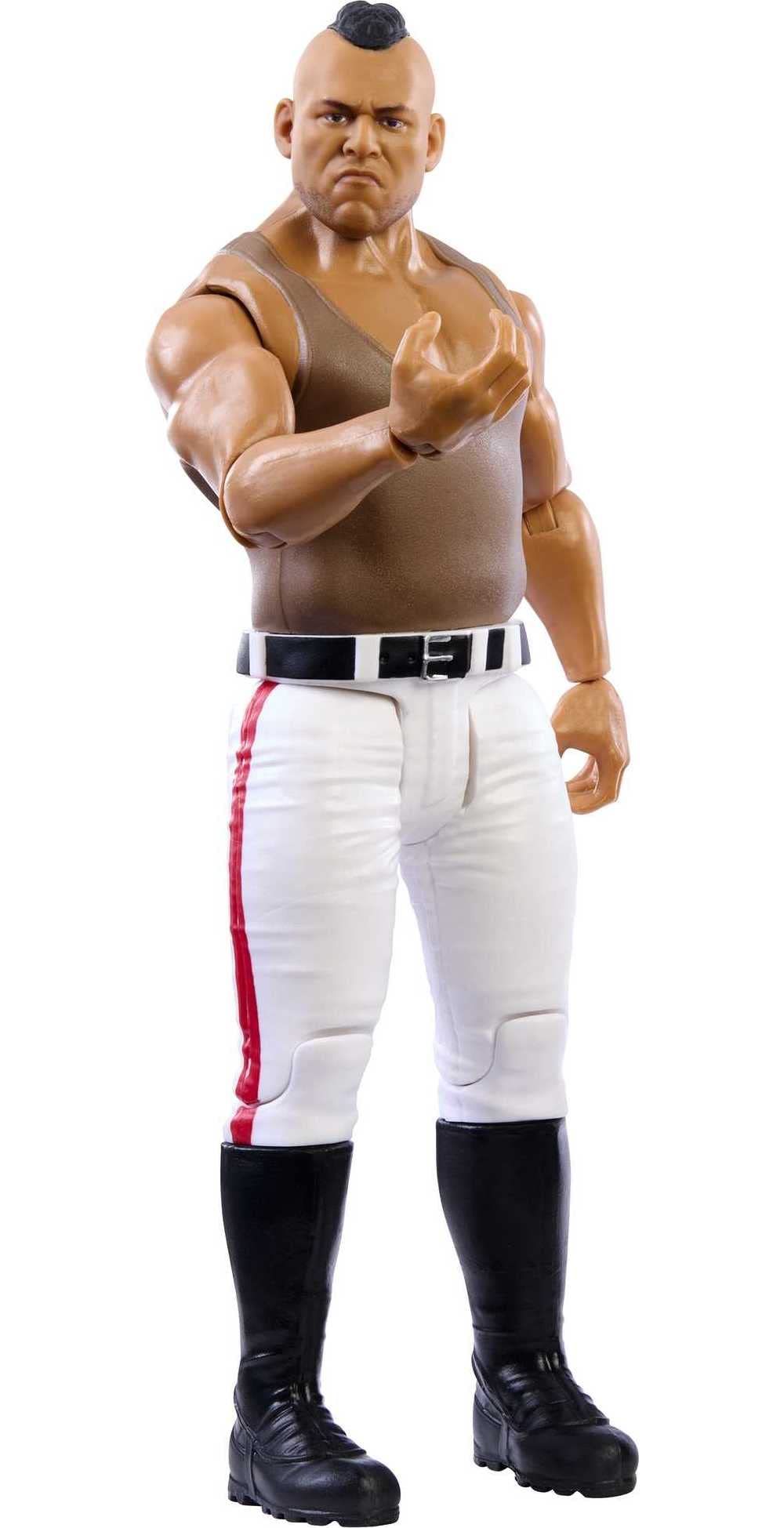 Mattel WWE Commander Azeez Basic Action Figure, 10 Points of Articulation & Life-like Detail, 6-inch Collectible