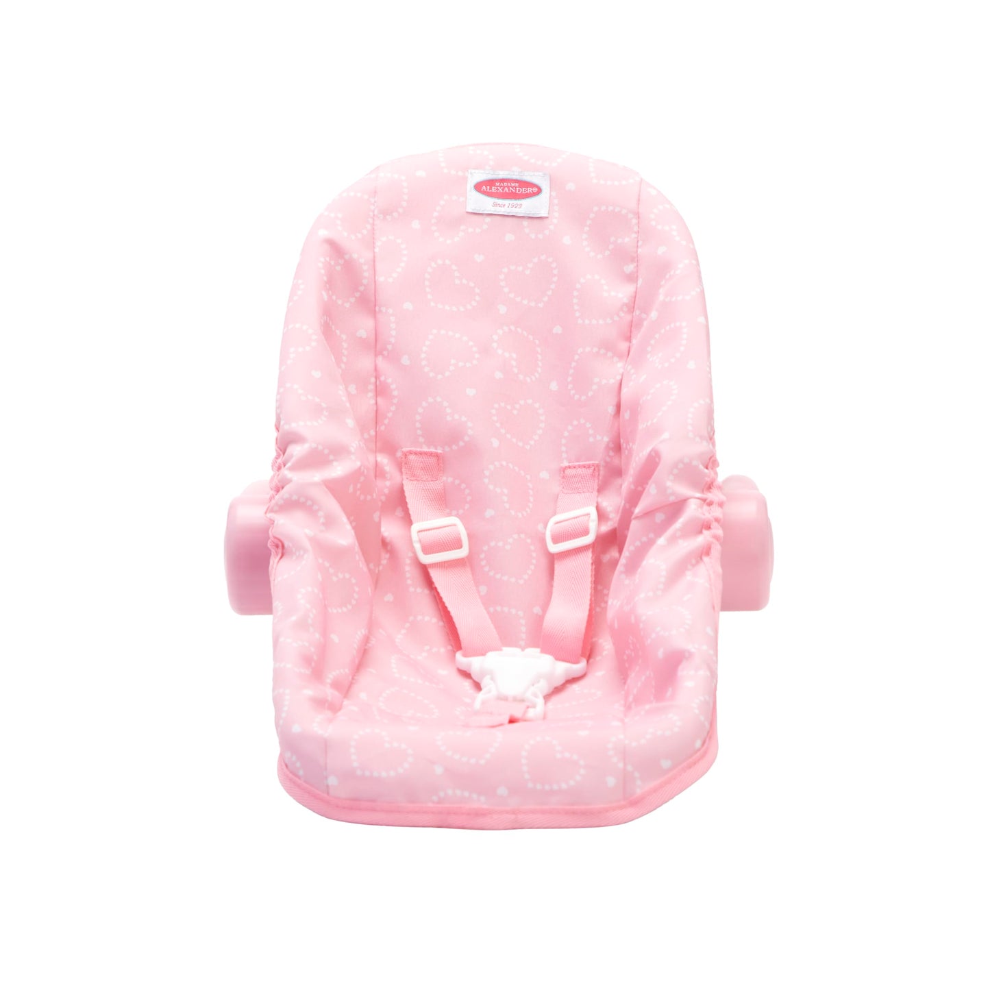 Madame Alexander Car Seat/Carrier for Dolls, Pink Heart