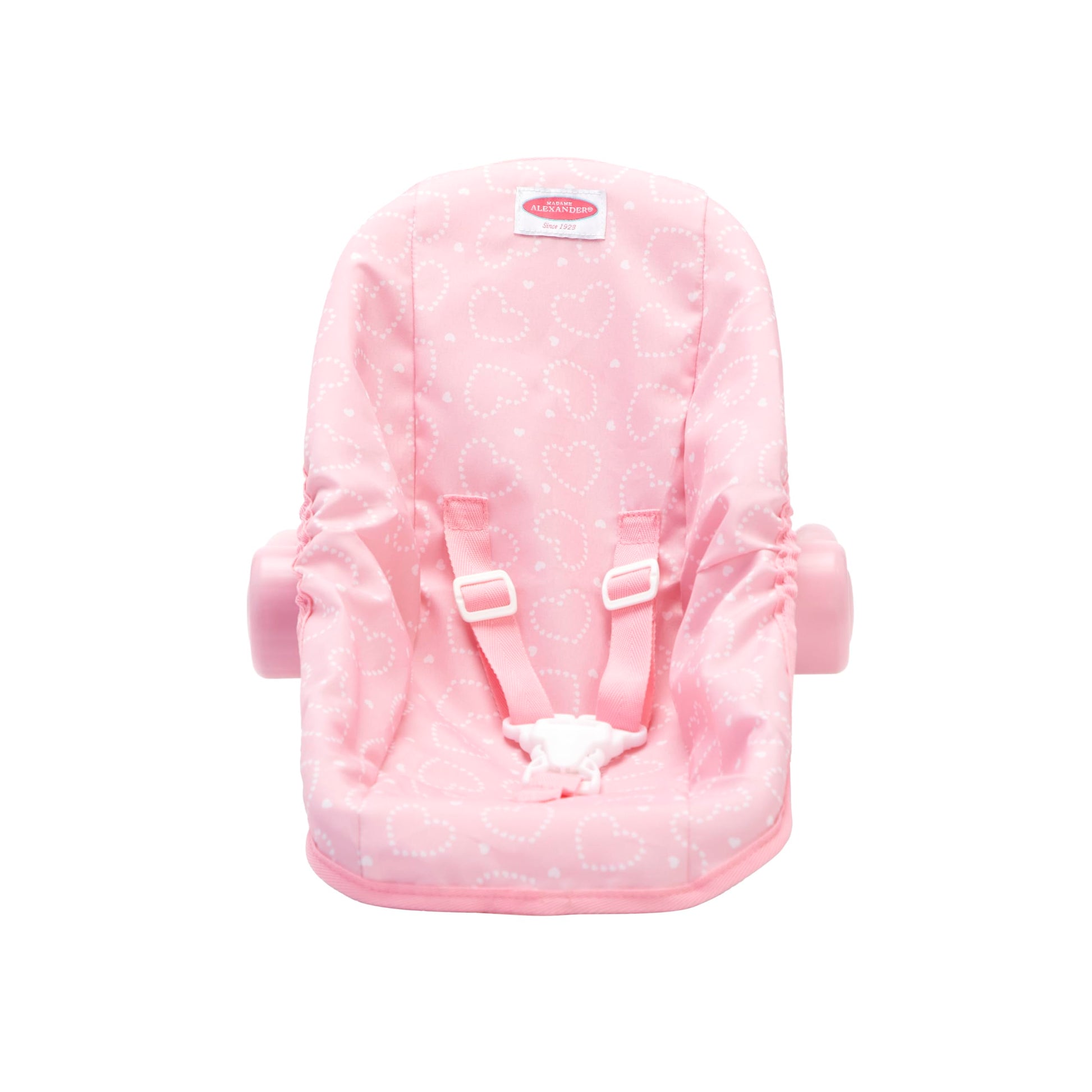 Madame Alexander Car Seat/Carrier for Dolls, Pink Heart