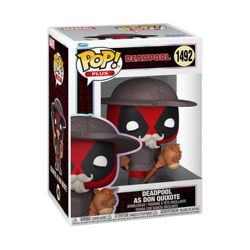 Funko Pop! Plus: Deadpool Literary Classics - Deadpool as Don Quixote - Collectable Vinyl Figure - Gift Idea - Official Merchandise - Toys for Kids &
