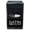 Ultra PRO Satin Tower 100+ Deck Box Glitter Black - Snap-fit Locking Mechanism - Securely Store Pokemon Cards, Magic the Gathering, Baseball Cards