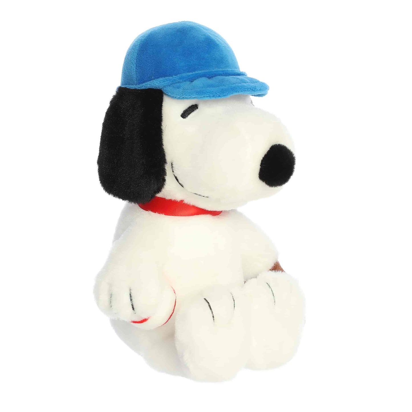 Aurora® Adorable Peanuts® Baseball Snoopy Stuffed Animal - Officially Licensed Toys for All Snoopy Fans - Nostalgic Gift for Adults and Birthday