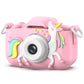 Goopow Kids Camera Toys for 3-8 Year Old Girls Boys,Children Digital Video Camcorder Camera with Cartoon Soft Cover, Best Chritmas Birthday Festival