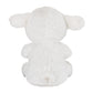 Little Love by NoJo Baptism White Plush Lamb with Praying Hands and Embroidered Cross