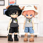 XiDonDon Casual Shoes for Ob11 DDF Body9 1/12 BJD GSC Doll Accessories Bjd Dolls Toy Shoes (Black)