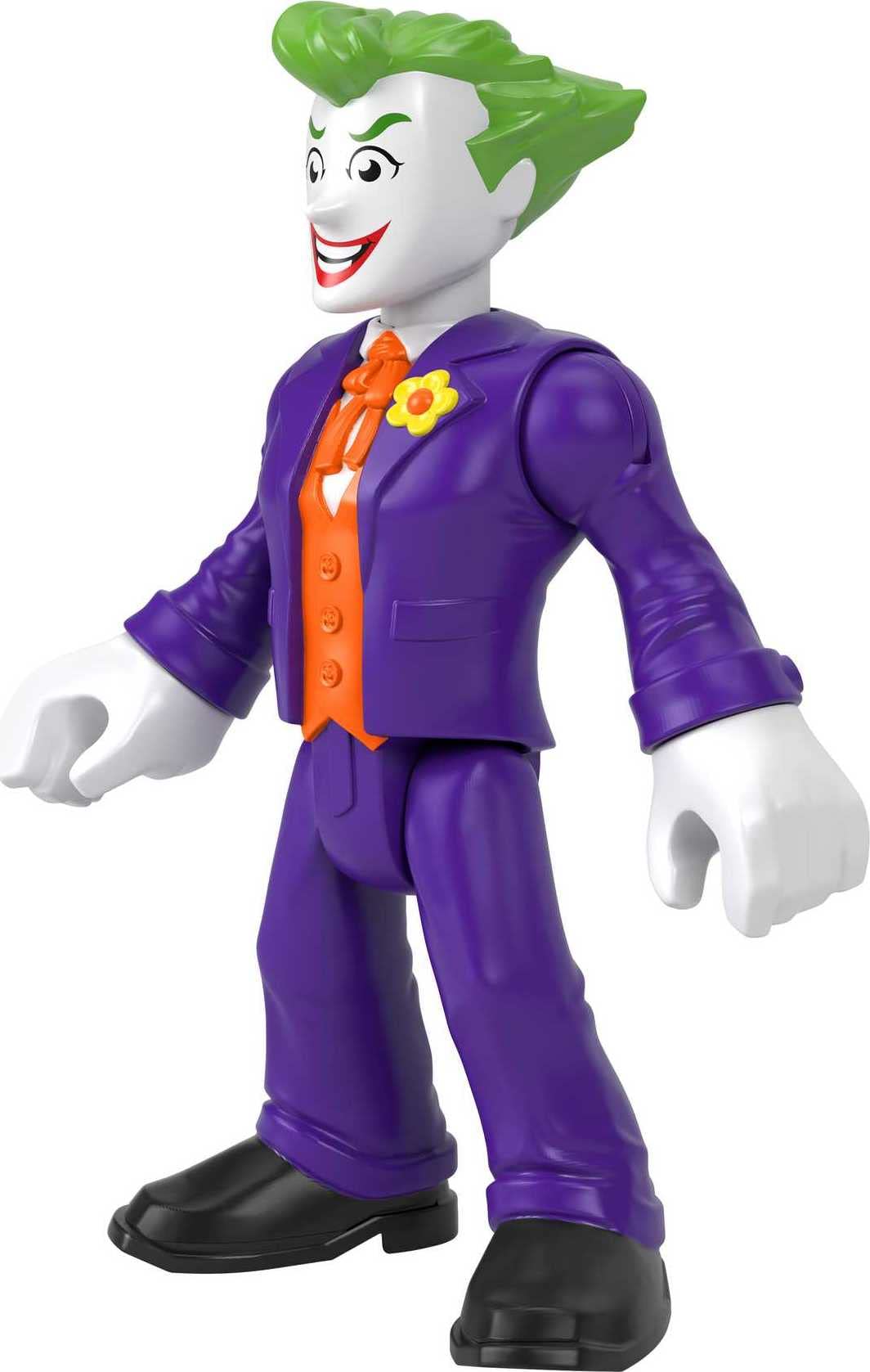 Fisher-Price Imaginext DC Super Friends Preschool Toys The Joker XL 10-Inch Poseable Figure for Pretend Play Ages 3+ Years
