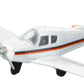Hot Wings Planes Piper Cherokee with Connectible Runway in Aviation Museums Nationwide