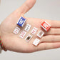 RillyRellow Miniature Poker Playing Cards, Dollhouse Miniatures Poker, Mini Card 1/12 Poker Cards, Mini Playing Cards, for Dollhouse Miniatures