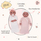 LullaBaby - 14-Inch Baby Doll Clothing Set - Blanket Sleepers - Pacifier Accessories - Pretend Play 2+ Years- Baby Doll Sleep Sacks Outfit