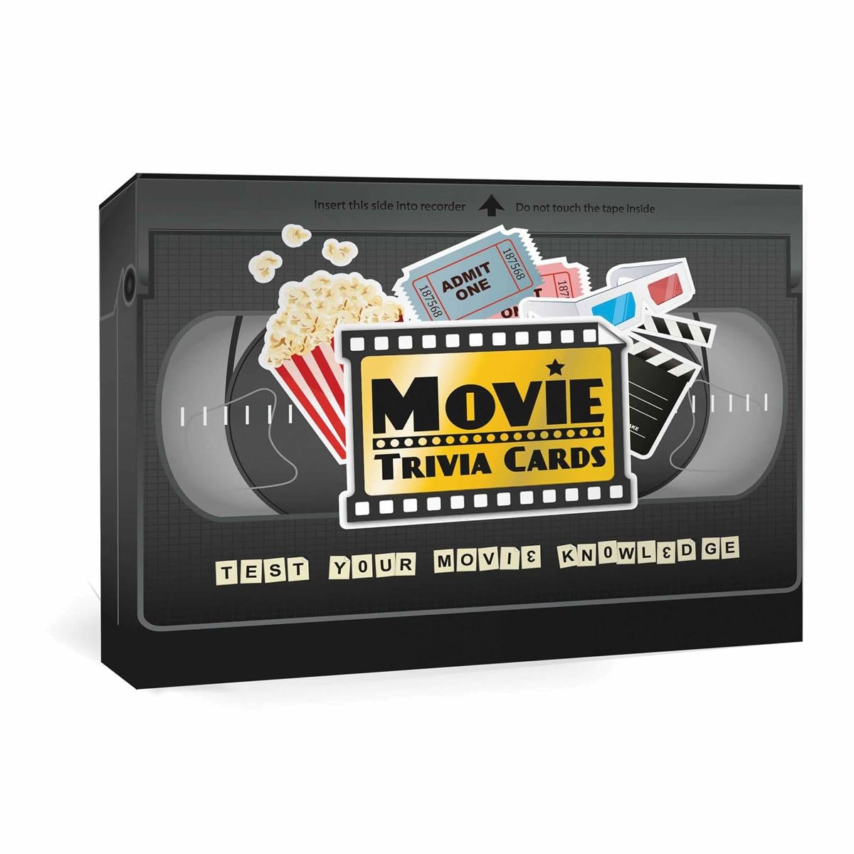 Gift Republic Movie Trivia Cards Classic Movie Question Cards Fun Quiz Questions Movie Buff Gift Portable Travel Game