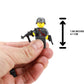 Battle Brick 1.6 Inches Tall Collectible German WW2 MP40 Soldier Custom Collectible Minifigure | Genuine Military Minifig | Printed in The USA | World