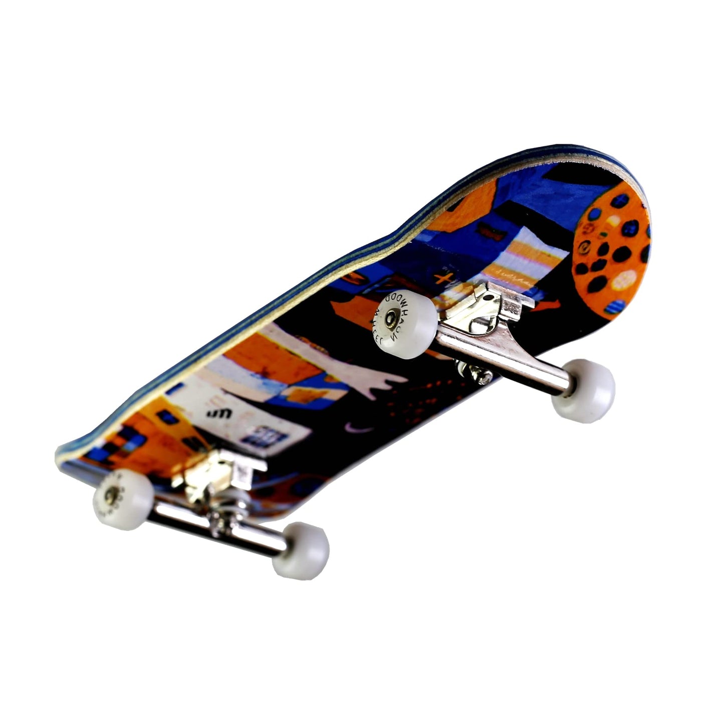 Christmas Packaging NOAHWOOD 8s Fingerboard Complete (NW8s 360flip 97x34mm Handmade Maple Wooden Deck + NW ii Prince Trucks 34mm + NWiii Logo Wheels
