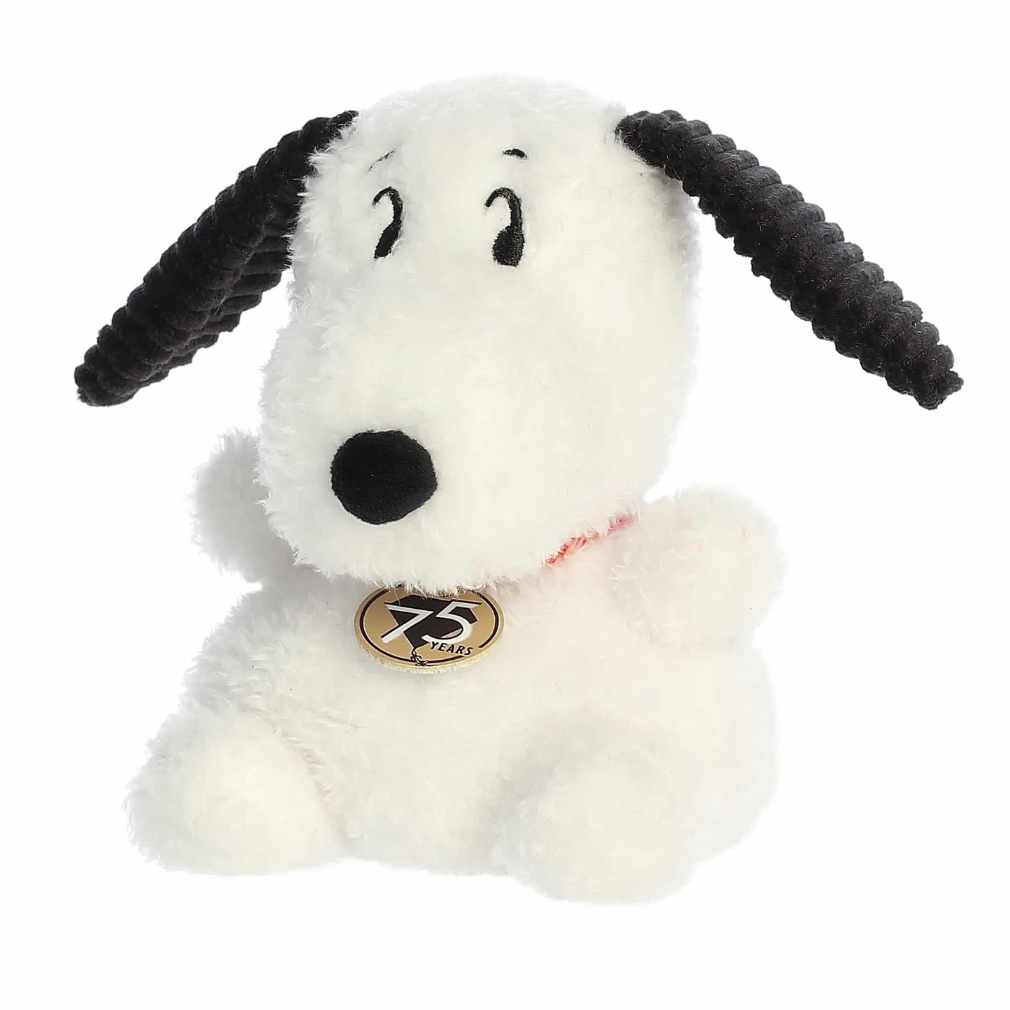 Aurora® Adorable Peanuts® 75th Anniversary Snoopy Palm Pals™ Stuffed Animal - Officially Licensed Toys for All Snoopy Fans - Nostalgic Gift for Adults