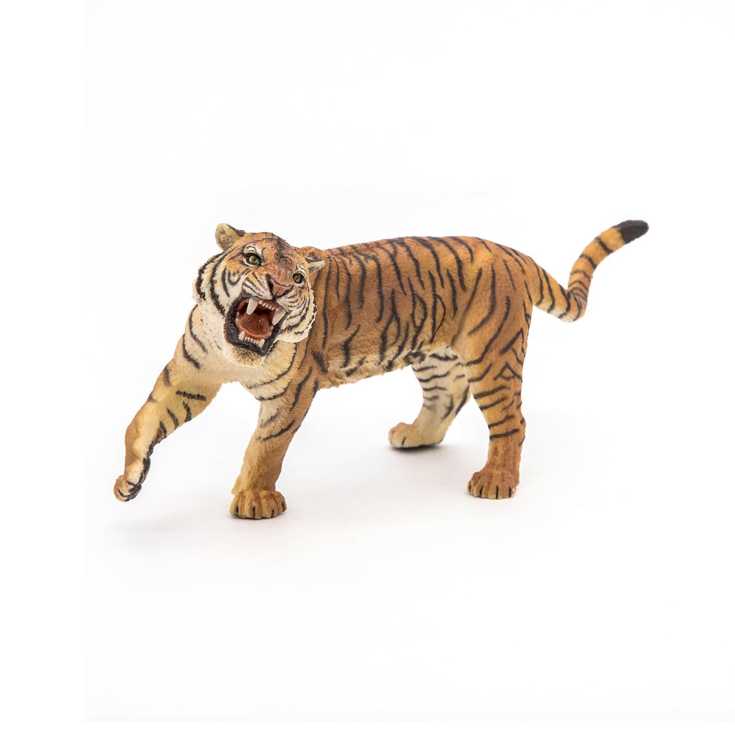 Papo - Realistic Roaring Tiger Figure Toy for Kids - Ages 3+ - Jungle Predators Collection - Educational Play Wild Animals - Gift Idea Toy for Girls