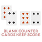 Brybelly Euchre Card Game - 2 Specialty Decks Pre-Stripped for Classic American Euchre or 6-Player Variant - Custom Bower Jacks & Blank Counter Cards