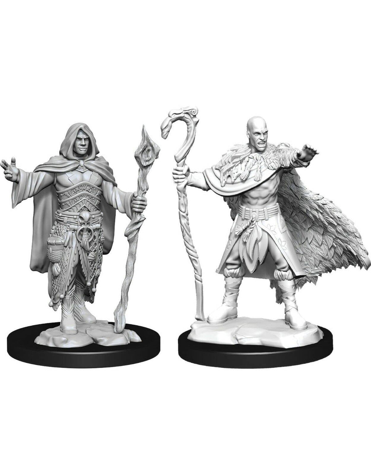 Human Druid Male D&D Nolzur's Marvelous Unpainted Miniatures