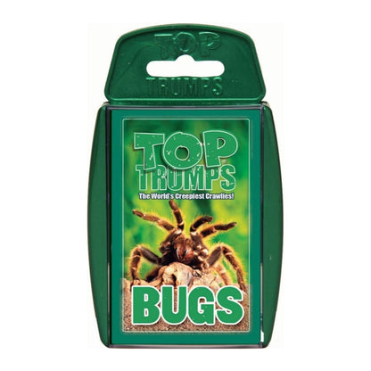 Top Trumps Card Game Bugs - Family Games for Kids and Adults - Learning Games - Kids Card Games for 2 Players and More - Kid War Games - Card Wars