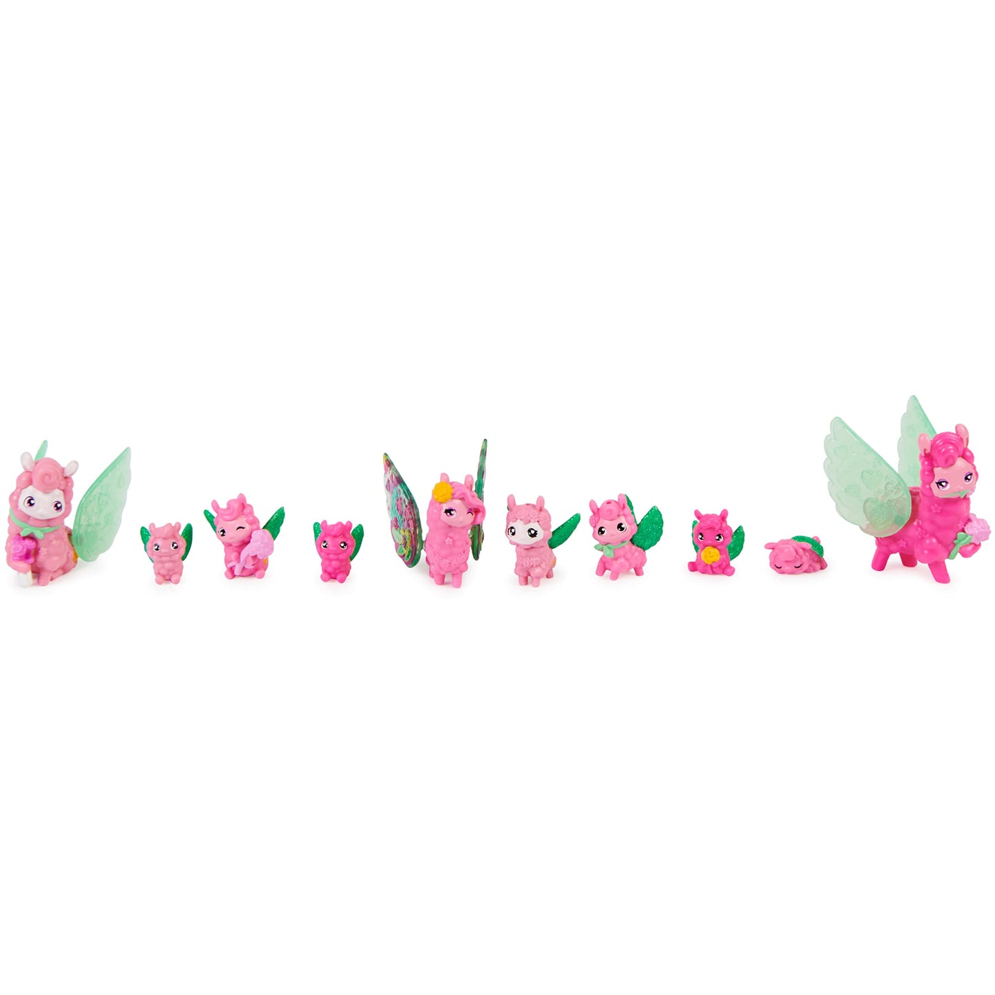 Hatchimals CollEGGtibles, Rainbow-Cation Llama Family Carton with Surprise Playset, 10 Characters, 2 Accessories, Kids’ Toys for Girls Ages 5 and Up