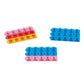 hand2mind Connecting Color Tiles Periodic Table for Kids Ages 10-13, Learn About Elements and Chemistry at Home, Atomic Number, Symbol, Weight,
