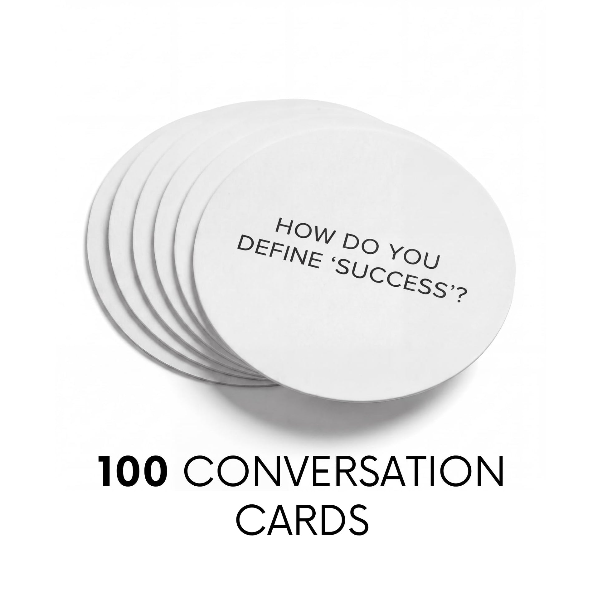 Human To Human Conversation Starter Cards | 100 Prompts for Deeper Connections | Icebreaker Card Game for Team Building, Couples & Families | Adults