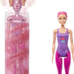 Barbie Color Reveal Glitter! Hair Swaps Doll, Glittery Pink with 25 Hairstyling & Party-Themed Surprises Including 10 Plug-in Hair Pieces