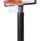 Huplay Pro Large Adjustable Post Basketball Set