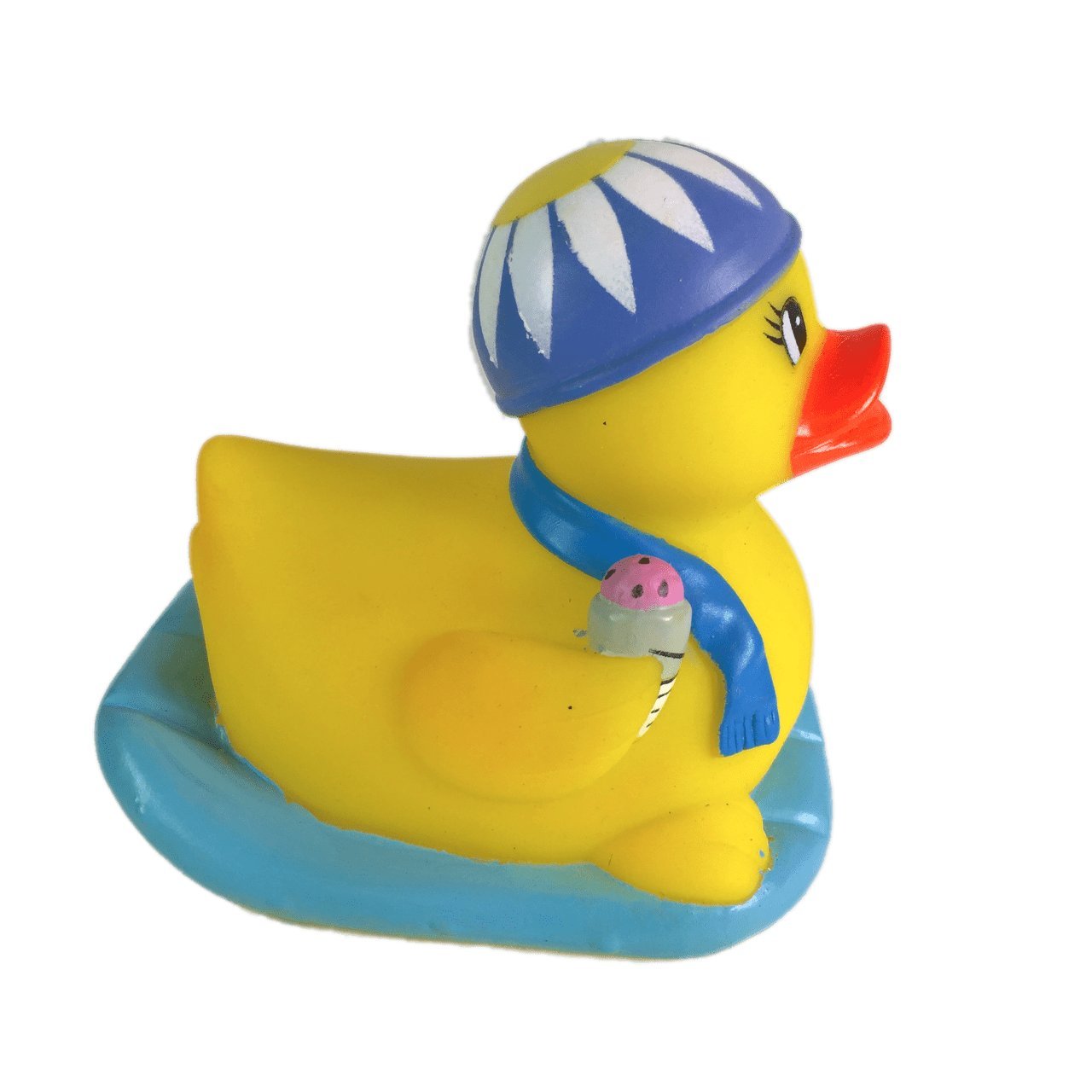 3" Rubber Duck [Sealed Hole, Floats Upright] - Baby Safe Bathtub Bathing Toy - Pool Party Rubber Duck
