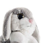 My OLi Easter Bunny Stuffed Animal 8.5in Plush Easter Rabbits Stuffed Animals with Floppy Ear Bedtime Friend Soft Toy Gifts for Kids Girls Boys, Gray