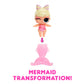 LOL Surprise Mermaids Baby Sisters with Color Change Tail, 8 Dolls to Collect, Fashion Accessories, for Kids Ages 4+