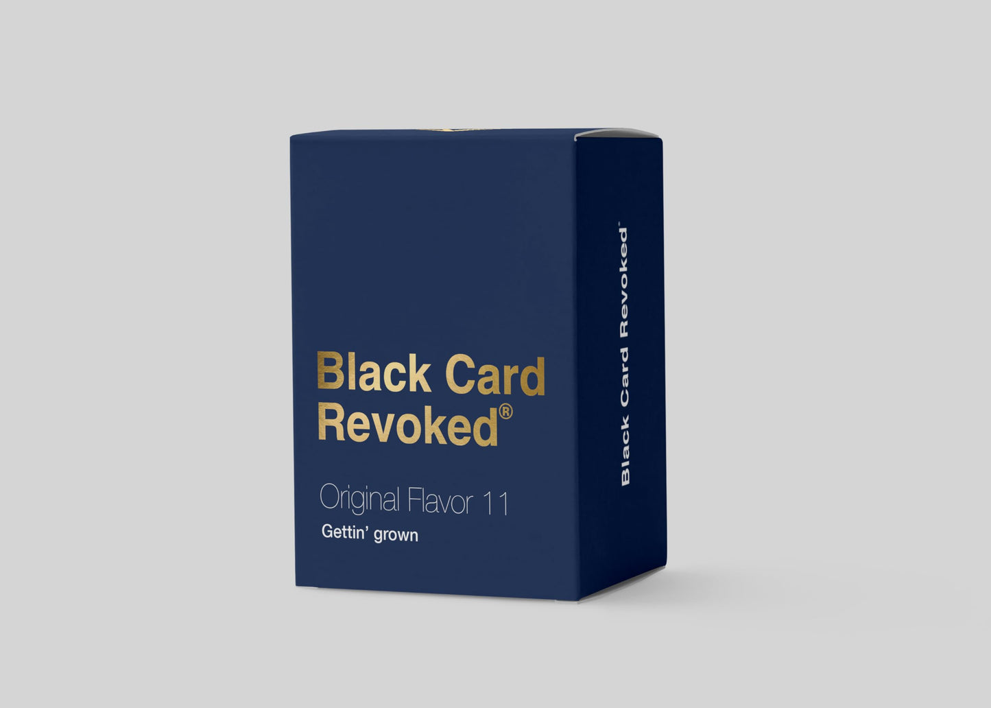 Black Card Revoked Edition Eleven - Gettin' Grown | Black Card Game full of Fun, Laughs, & Debates | Celebrate Being the New Adults at your Next