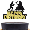 Alien War Cake Top hat Decoration Children Birthday Party Decoration