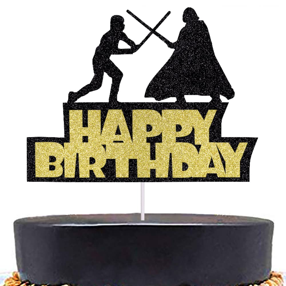 Alien War Cake Top hat Decoration Children Birthday Party Decoration