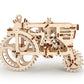 UGEARS Models 3-D Wooden Puzzle - Mechanical Tractor