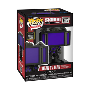 Funko Pop! SFX: Skibidi Toilet - Titan TV man - Collectable Vinyl Figure - Gift Idea - Official Merchandise - Toys for Kids & Adults - Horror Fans