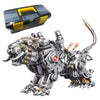 LOCHE 3D Metal Puzzle Model Kits, 3D Metal Steampunk Mechanical Tiger Kit 3D Jigsaw Puzzle, 700+ Pieces 3D Laser Puzzle DIY Assembly 3D Metal Model