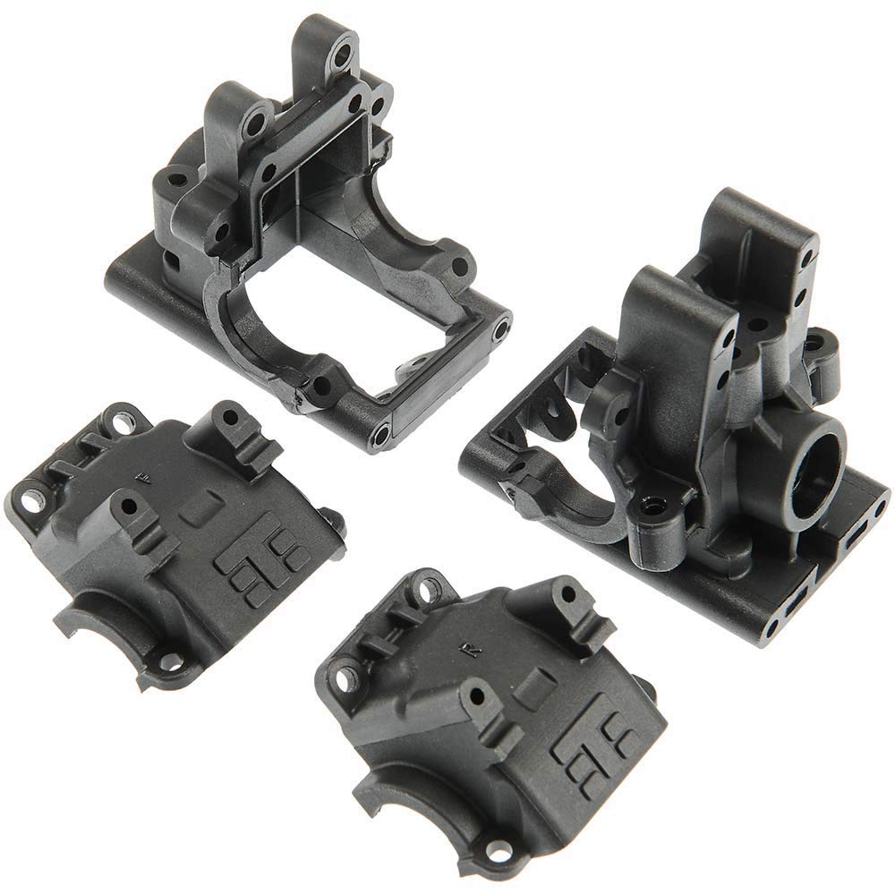 Tekno RC LLC Bulkhead Set Front and Rear Revised EB410 TKR6519B Elec Car/Truck Replacement Parts