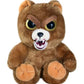 Feisty Pets Sir Growls-A-Lot- Plush Stuffed Bear that Turns Feisty with a Squeeze, 8.5"