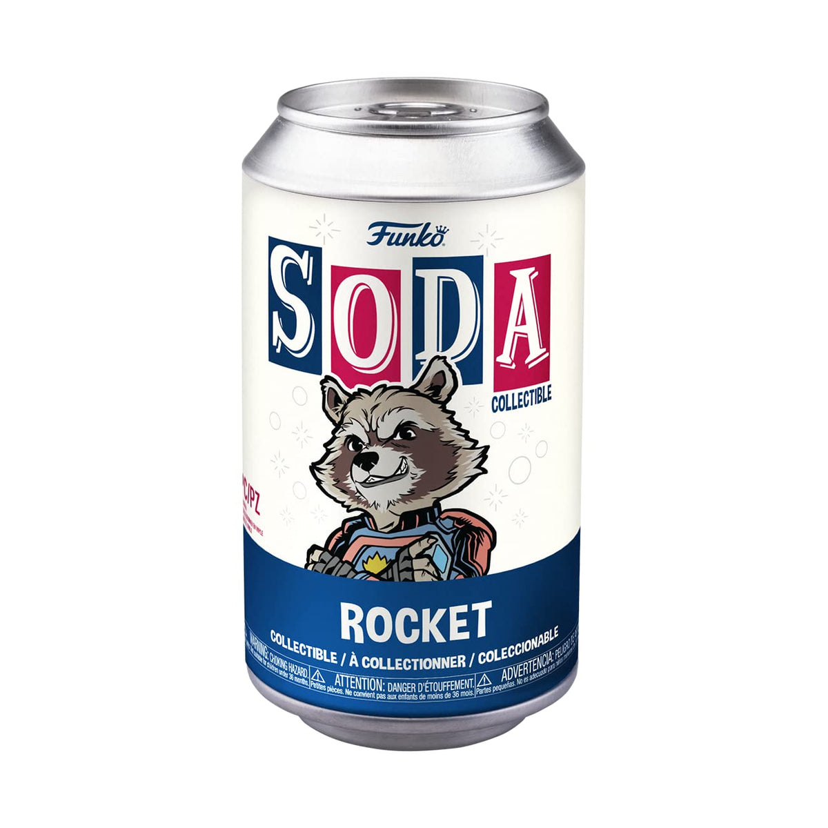 Funko Vinyl SODA: Marvel Guardians of The Galaxy 3 - Rocket - 1/6 Odds for Rare Chase Variant - Marvel Comics - Collectable Vinyl Figure - Gift Idea