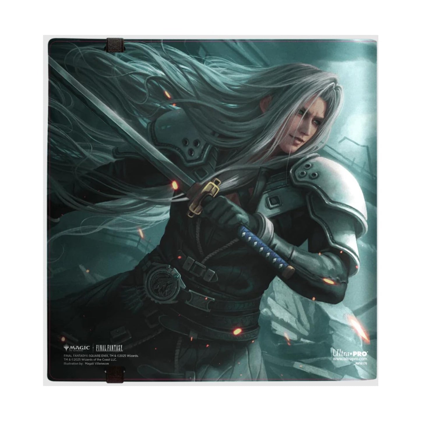 Ultra PRO - Final Fantasy x Universes Beyond Cloud/Sephiroth 12-Pocket PRO-Binder for Magic: The Gathering | TCG Card Collector Album, MTG Binder