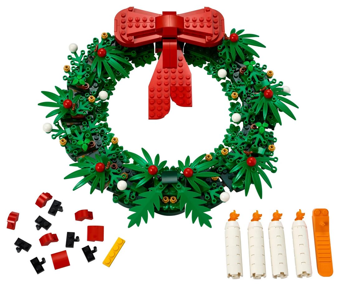 LEGO Iconic - Christmas Wreath Building Set (510 Pieces, 40426)