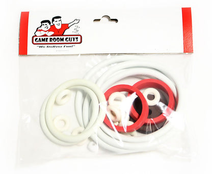 Game Room Guys Gottlieb Top Card Pinball White Rubber Ring Kit